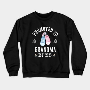 Promoted to Grandma 2023 Crewneck Sweatshirt